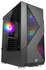 Корпус 1STPLAYER FIREROSE F3-A-BK-4F1 Black, ATX, No PSU, 2xU2, 1...