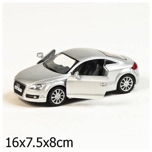 Kinsmart Модель машины Audi в коробке KT5335W с 3 лет kinsmart модель машины kinsmart audi tt coupe 2008 инерционная 1 32