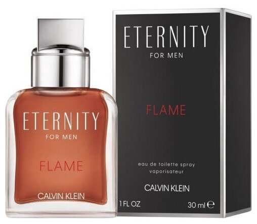 Calvin Klein, Eternity Flame For Man, 30 мл, туалетная вода мужская