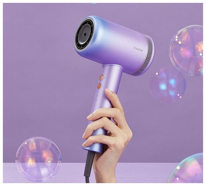 Фен для волос Xiaomi Mijia SHOWSEE A8-V(Violet) - фотография № 6
