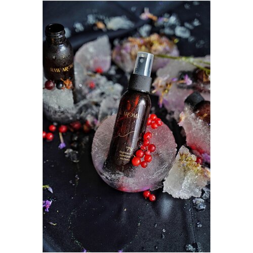 Парфюмированный спрей для дома и автомобиля / Ароматизатор для машины / Освежитель воздуха / Бергамот, камелия, малина, черная смородина / 100 мл