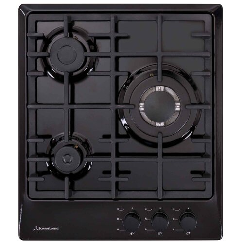 Газ 45 см газовая 3 конфорки независимая автоподжиг газ-контроль 1 WOK конфорка жиклёры для баллонного газа чугунная решетка цвет черныйручки цвета нержавеющая сталь 1998900₽