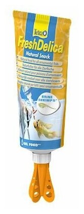 Tetra Fresh Delica корм креветка в желе Brine Shrimps, 80 г - фотография № 4