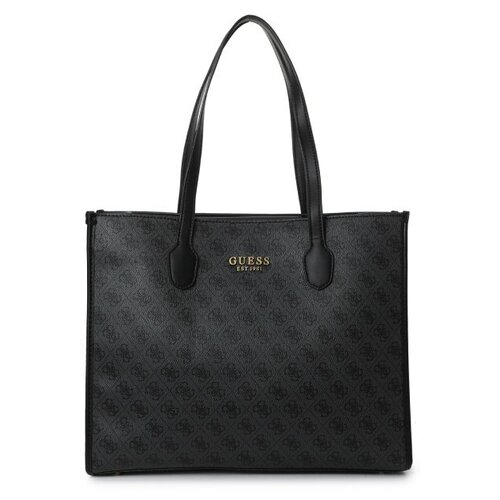 Сумка тоут GUESS, серый сумка тоут guess katey tote коричневый