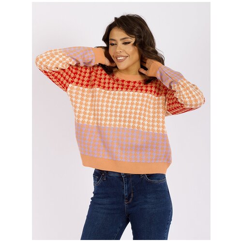 Джемпер PARKKARON оранжевый, размер универсальный