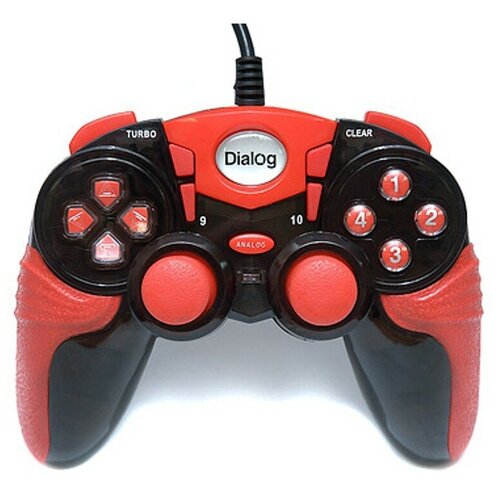 Геймпад Dialog Action GP-A15 Black-Red 212900₽