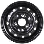 Штампованный колесный диск Accuride ВАЗ 1111 4x12/3x98 D58.6 ET40 Black - изображение