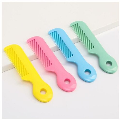 Расчёска детская ТероПром 4770821 цвет микс 258₽