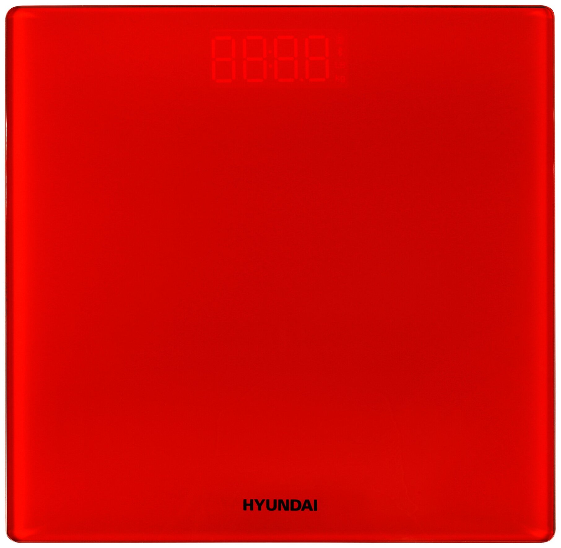 Весы напольные электронные Hyundai H-BS03612 красный
