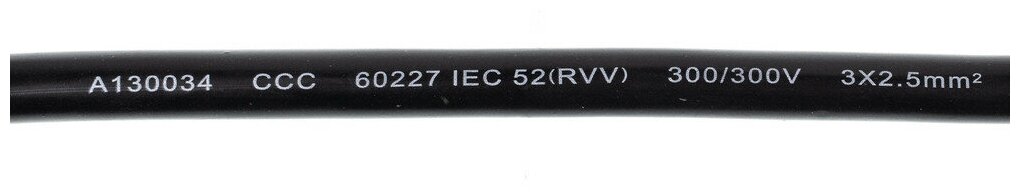 Сетевой шнур IEC C19 - CEE 7/7 / 1,5m 25A, 3x2,5мм для майнеров Asic miner (AP9875) - фотография № 3
