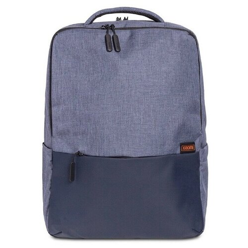 рюкзак xiaomi commuter backpack light blue xdlgx 04 bhr4905gl 732362 Рюкзак для ноутбука Xiaomi Commuter Backpack (BHR4905GL), до 15.6, 2 отделения, 21 л, синий