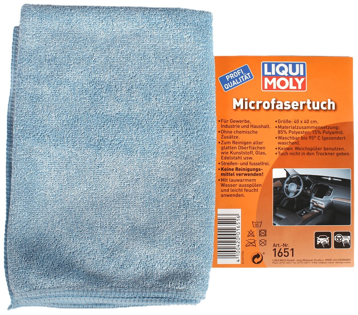 фото Салфетка Liqui Moly "Microfasertuch", универсальная