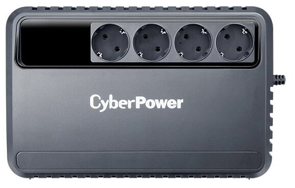 ИБП CyberPower BU1000E (1000VA/600W) black