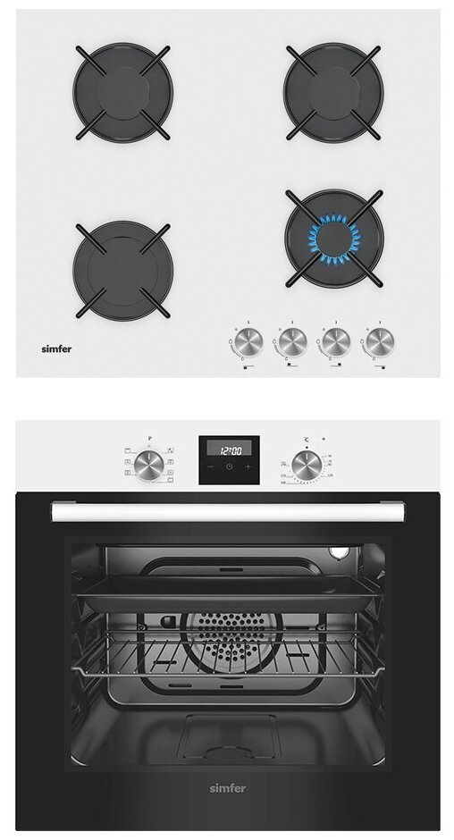 Комплект встраиваемой бытовой техники Simfer S69W570, варочная панель и духовой шкаф