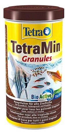 TetraMin Granules корм для всех видов рыб в гранулах 1 л - фотография № 16