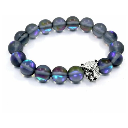 фото Handinsilver ( посеребриручку ) браслет из глянцевого голубого лабрадорита 10мм и тигром