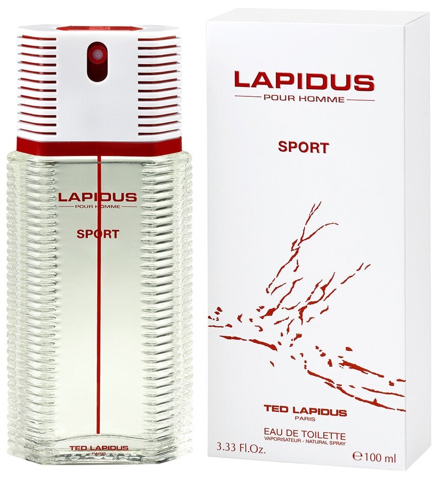 Ted Lapidus, Lapidus Pour Homme Sport, 100 мл, туалетная вода мужская