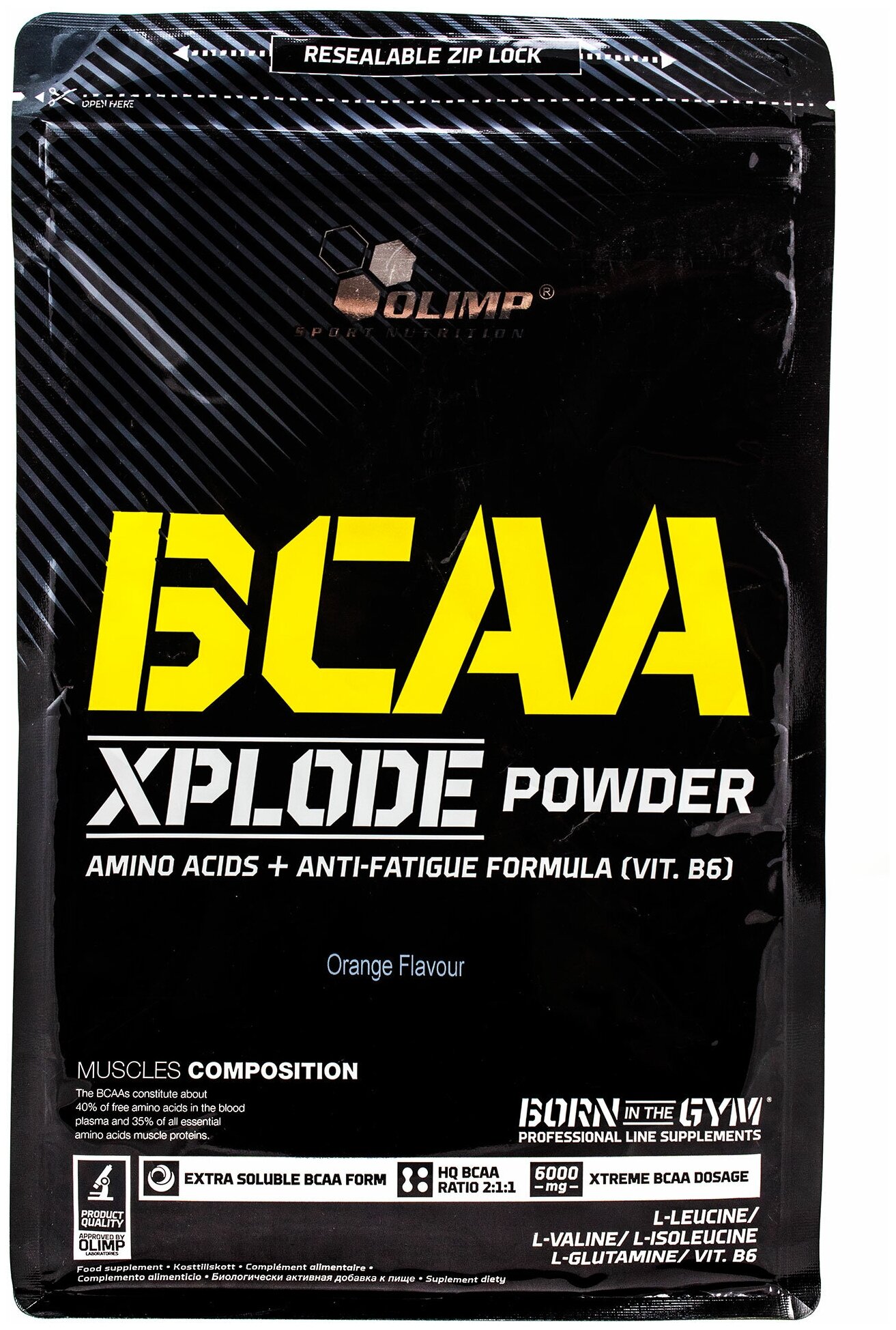 Olimp Sport Nutrition BCAA Xplode powder 1000g orange 1000 g