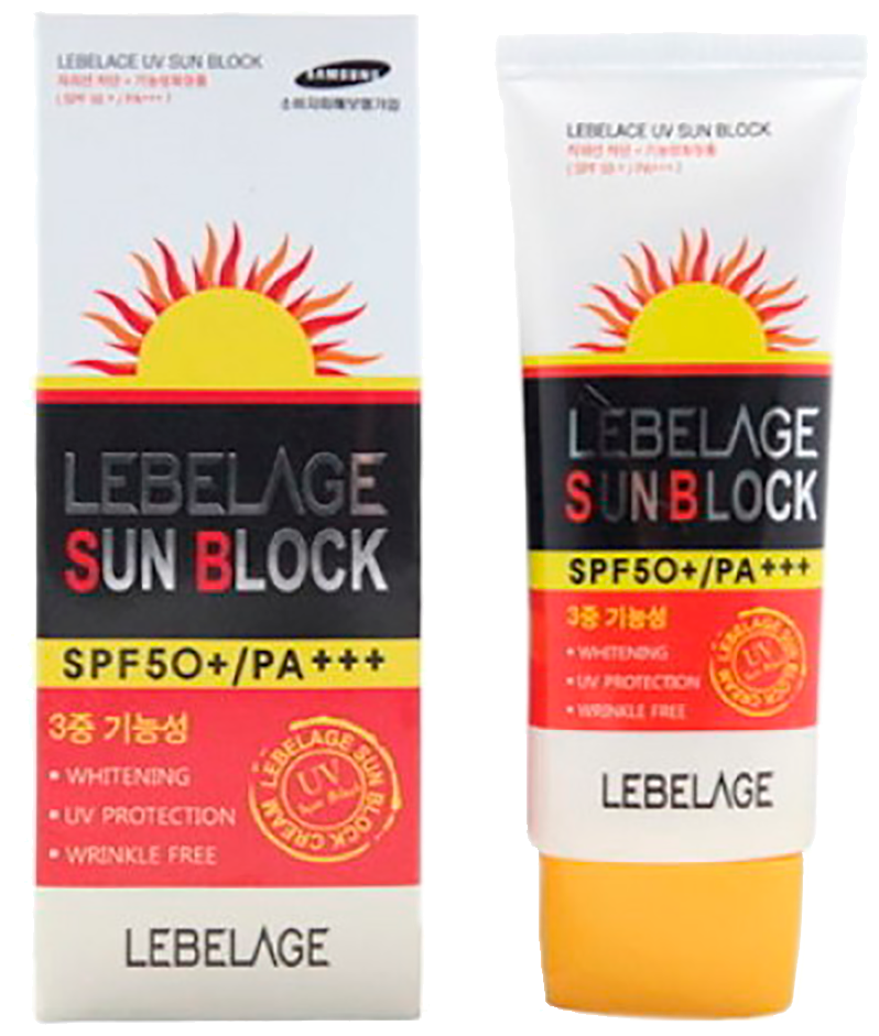 Lebelage Солнцезащитный крем для лица SPF50+/PA+++, 70 мл, Lebelage