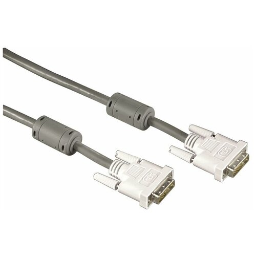 Кабель Hama DVI-D Dual Link (m) DVI-D Dual Link (m) 1.8м феррит. кольца кабель ningbo rd dvi 3 br dvi d dual link m dvi d dual link m 3м феррит кольца серый блистер