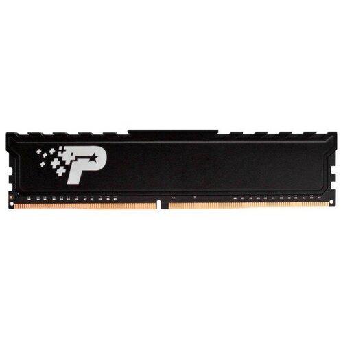 Память DDR4 8Gb 2400MHz Patriot PSP48G240081H1 Signature RTL PC4-19200 CL17 DIMM 288-pin 1.2В single rank оперативная память patriot memory sl premium 8 гб ddr4 2400 мгц dimm cl17 psp48g240081h1