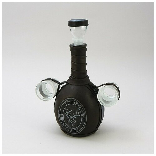 Графин подарочный Лучшему Охотнику 0,4 л