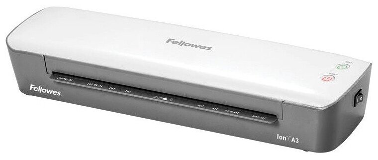 Ламинатор Fellowes Ion A3 (FS-45602) A3 (75-125мкм) 30см/мин (2вал.) лам.фото