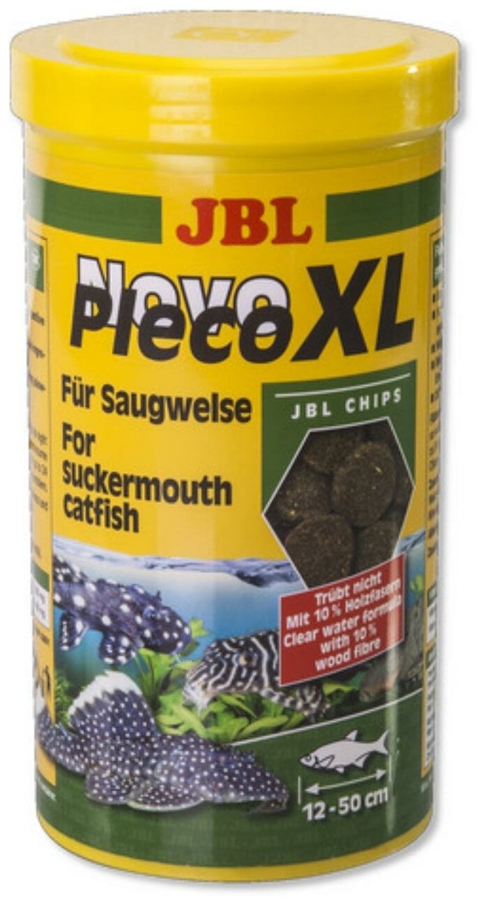 Сухой корм для рыб JBL NovoPleco XL, 1 л, 500 г - фотография № 7
