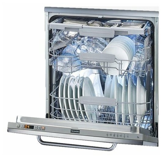 Встраиваемая посудомоечная машина Franke Best, Встраиваемая FDW 614 D7P DOS D, 60 см, 14 комплектов, 8 программ - фотография № 3