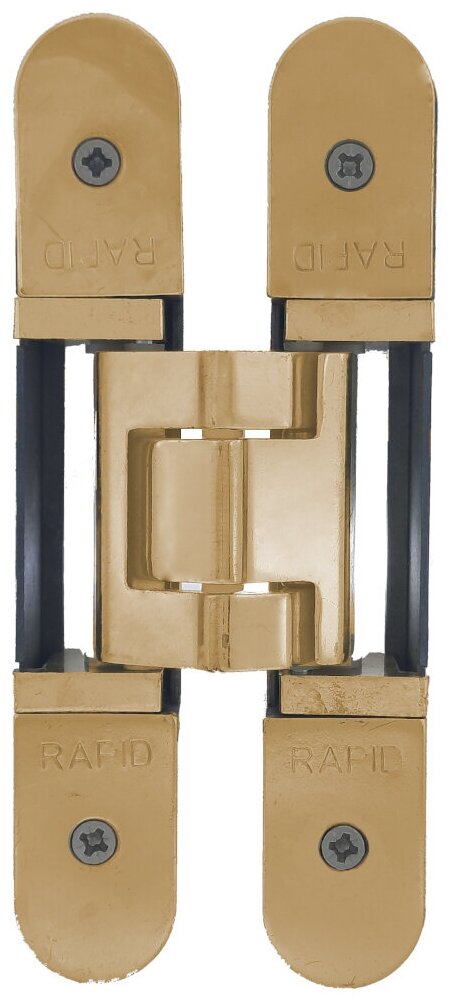 Петля скрытого монтажа KT Латунь 140 x 24 x 25 2 шт в комплекте