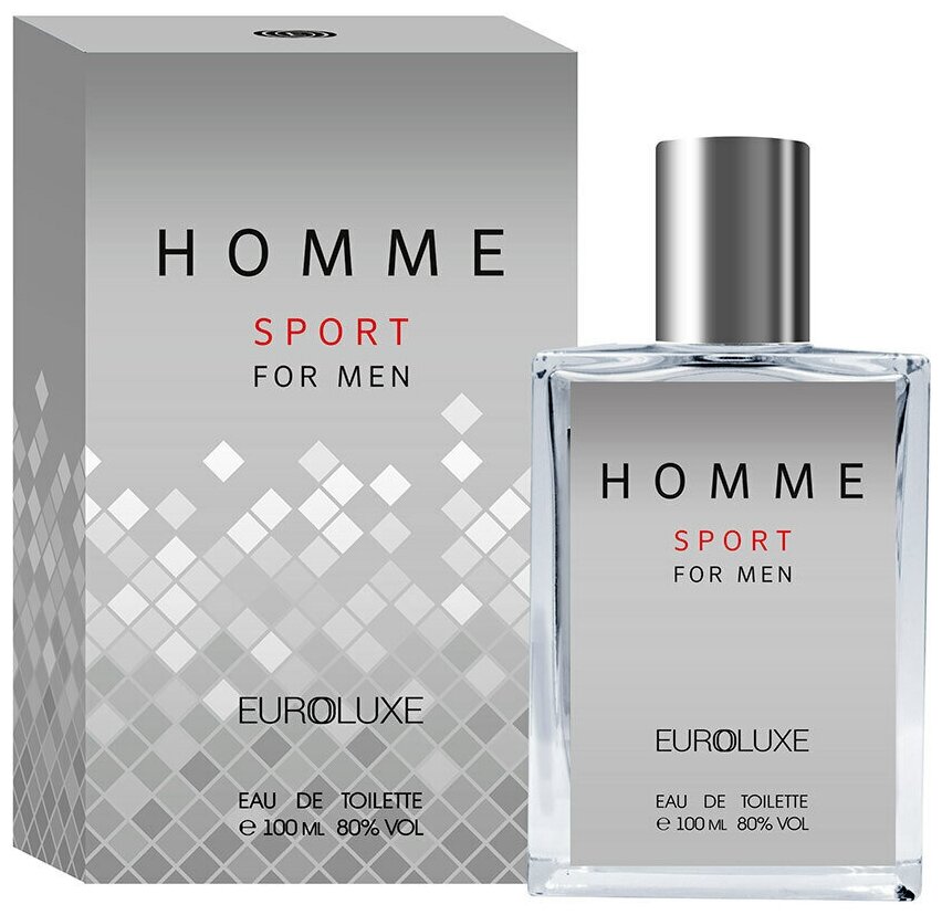 Euroluxe Туалетная вода мужская Нomme sport for men 100мл Парфюм мужской
