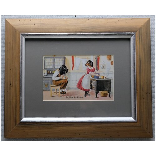 Репринт английской гравюры 1920х годов 