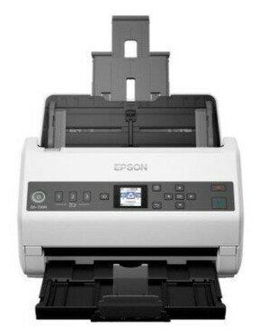 Сканер Epson WorkForce DS-730N белый [b11b259401/b11b259502]