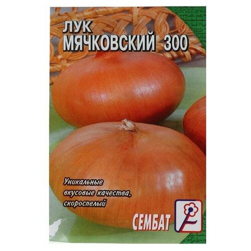 Семена Лук репчатый 'Мячковский 300', 0,3 г семена лук сембат репчатый мячковский 300 0 3 г 6 упак