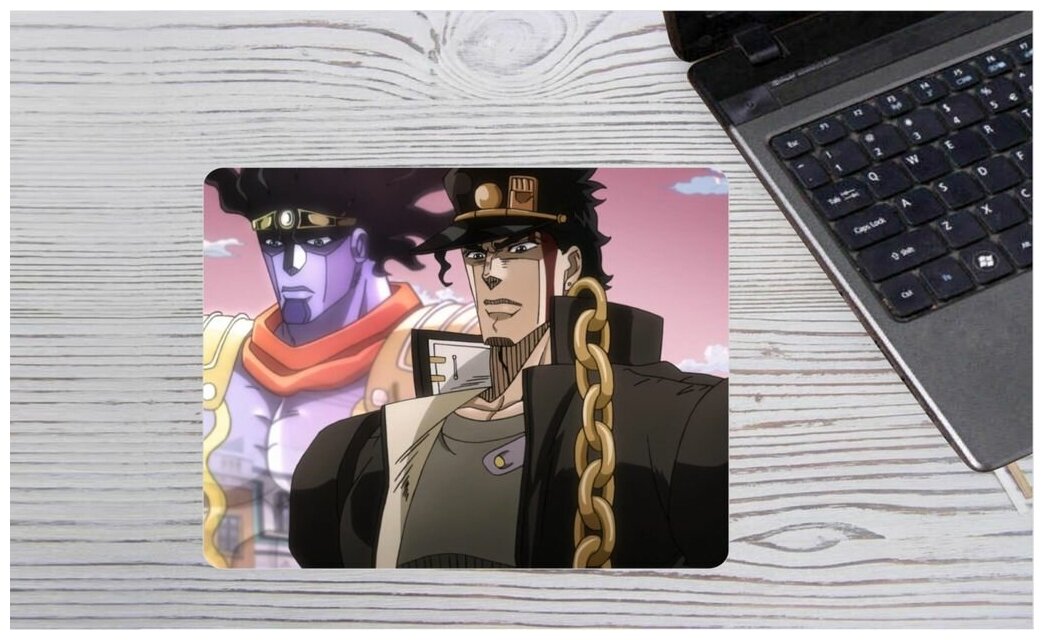 Коврик для мыши Невероятные приключения ДжоДжо, JoJo’s Bizarre Adventure №17