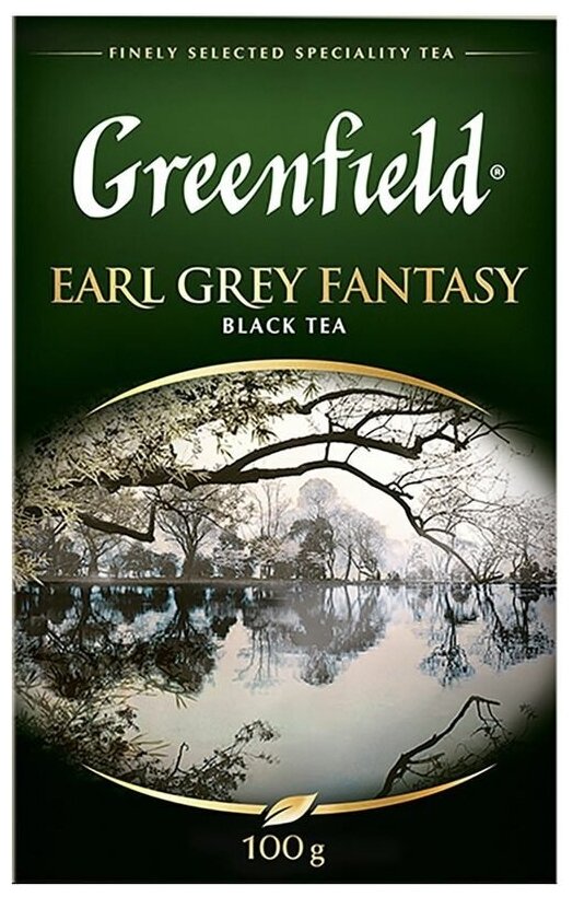 Чай черный листовой Greenfield Earl Grey Fantasy, 100 г - фотография № 12