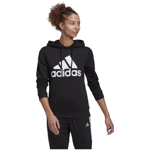 Худи жен. GM5514/adidas/W BL FT HD/BLACK/WHITE/размер XS