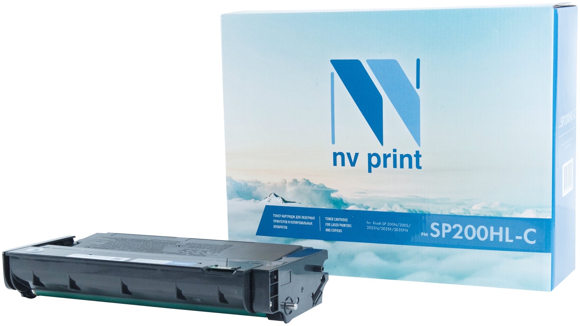 Картридж NVP совместимый NV-SP200HL-С для Ricoh Aficio SP 200N/ 200S/ 202SN/ 203SF/ 203SFN (1500k)