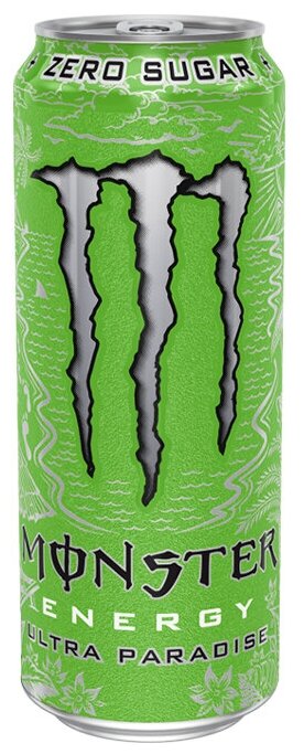 Энергетический напиток Monster Energy Ultra Paradise со вкусом киви, лайма и огурца (Польша), 500 мл (3 шт) - фотография № 2