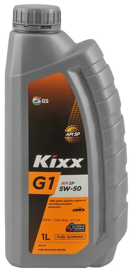 Моторное масло KIXX G1 5W-50 SP, 1л