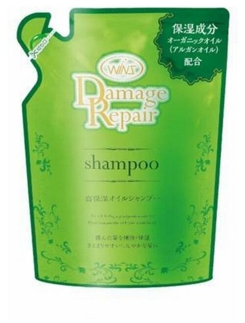 Nihon detergent Шампунь восстанавливающий с маслом Арганы 