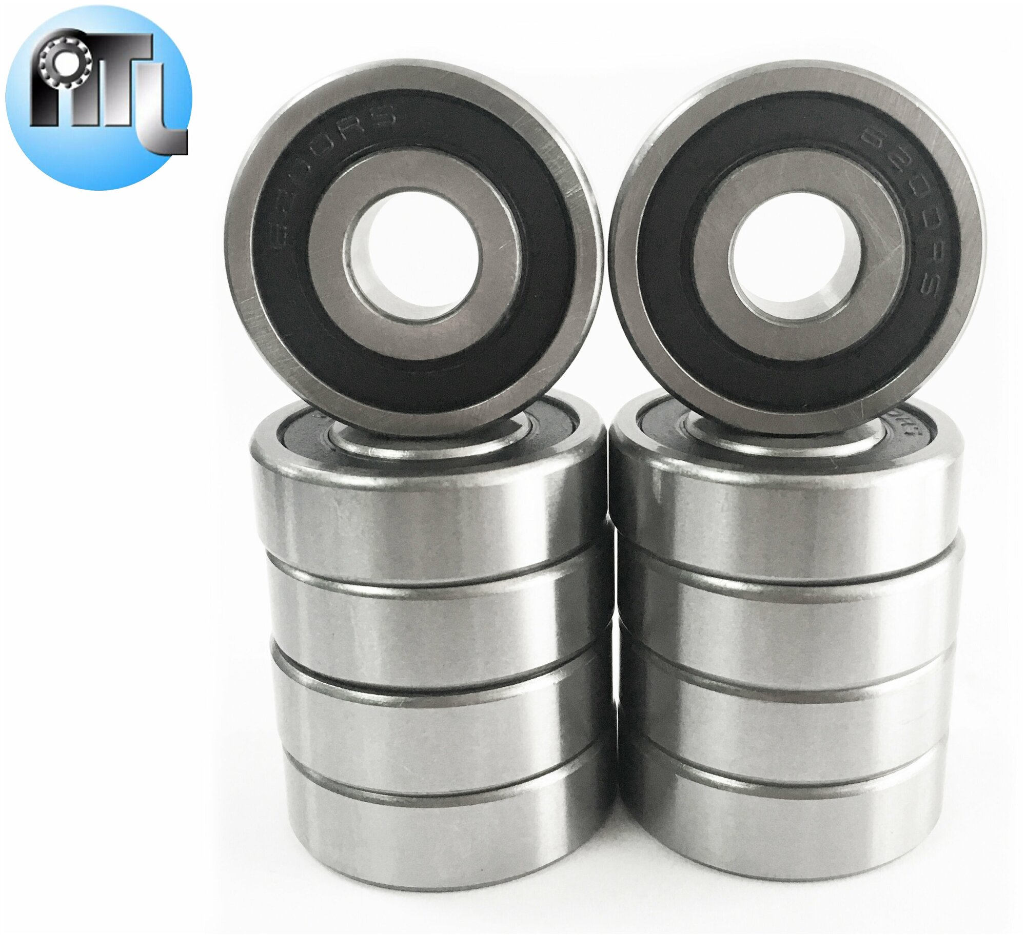 Комплект из 10 шт. Подшипник 6200-2RS (180200) NTL Bearing