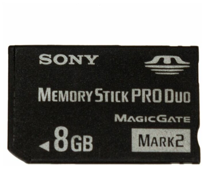 Карта памяти Sony Memory Stick 8Gb PRO Duo MSMT4GT