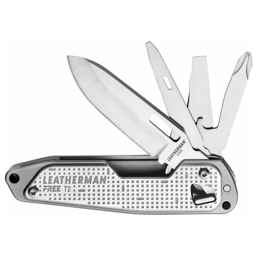 Leatherman мультитул free t2, 8 функций