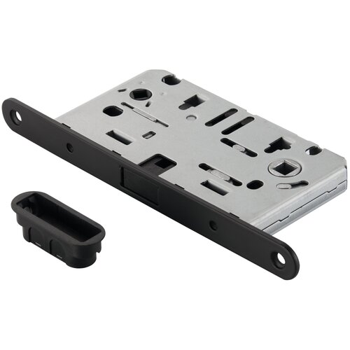 VERGE Защелка дверная межкомнатная бесшумная магнитная сантехническая LM 5212OL BL