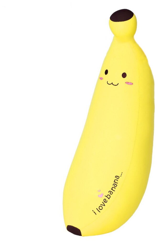 фото Мягкая игрушка подушка Банан, 65 см