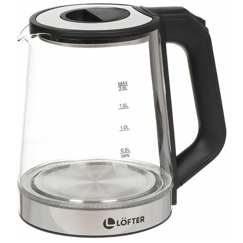 Чайник электрический стеклянный Lofter A03 2 л 15 кВт 302000₽