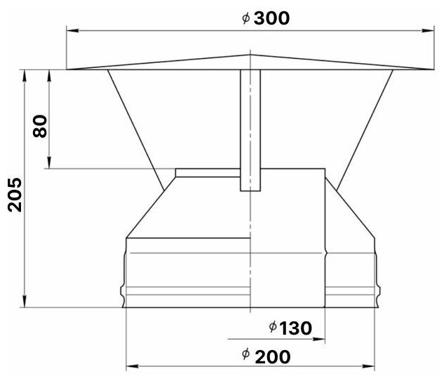 Оголовок 130х200 (430/05 + нерж.) Феррум - фотография № 4