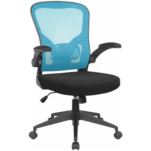 Офисное кресло Defender Akvilon синий, сетка, регулируемые подлокотники