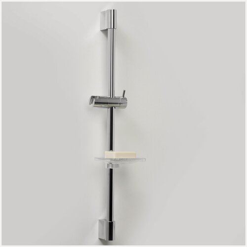 Изображение товара Штанга для душа металлическая с мыльнецей A063 WasserKRAFT цвет хром